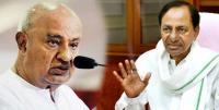 Ex-PM HD Deve Gowda dials Telangana CM K Chandrasekhar Rao, lauds TRS chief’s fight against BJP