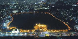 Malkam Cheruvu, the new attraction in western Hyderabad