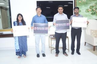 బయోఏషియా సమ్మిట్ 20వ ఎడిషన్ కోసం లోగో & థీమ్‌ను KTR ఆవిష్కరించారు