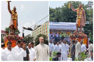 జవహర్‌లాల్ నెహ్రూకు ఘనంగా నివాళులర్పించిన సీఎం కేసీఆర్