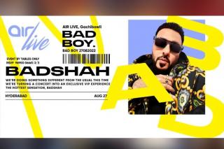 BADSHAH LIVE @ Air Live Gachibowli-Event