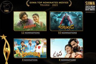 SIIMA Awards: ‘Pushpa: The Rise’ with 12 nominations leads pack in Telugu