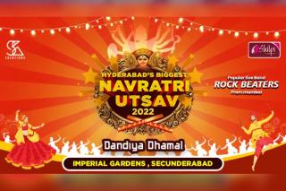Hyderabad’s Biggest Navratri Utsav (Dandiya Dhamal)| Navratri 2022