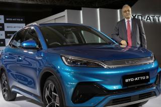 Hyderabad: KUN BYD unveils electric Sports Utility Vehicle BYD ATTO 3