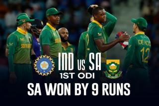 IND vs SA, 1st ODI: South Africa beat India by 9-runs to take 1-0 lead