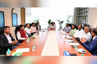 WEF ప్రతినిధులు, పరిశ్రమల ప్రముఖులతో కేటీఆర్ అధ్యక్షతన ఉన్నత స్థాయి సమావేశం