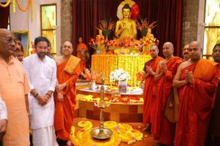 బుద్ధుని బోధనలు ప్రపంచం ఎదుర్కొంటున్న సమస్యల నుండి బయటపడే మార్గాన్ని చూపుతాయి: కిషన్ రెడ్డి