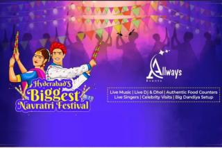 HYDERABAD'S BIGGEST NAVRATRI FESTIVAL @ THE PARK | Navratri 2022