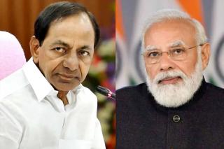 TRS lashes out at Modi for not inviting KCR to Ramagundam