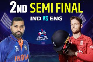 T20 World Cup: Slight chances of rain for India-England semis showdown