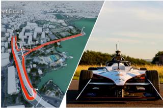 Formula E track test with IRL inaugural race on Nov 19-20