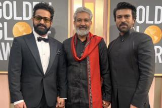 Rajamouli’s first reaction to winning Golden Globe