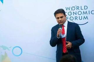 World Economic Forum: KTR represents Telangana in Zurich