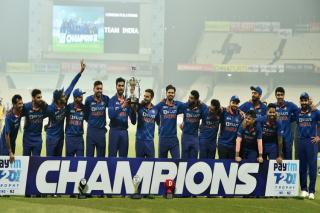 India beat NZ by 168 runs in 3rd T20I, clinch series 2-1